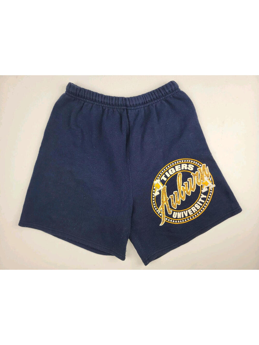 Vtg Artex Jostens Auburn Blue Gym SEC Football Practice Shorts 30-32 (M)